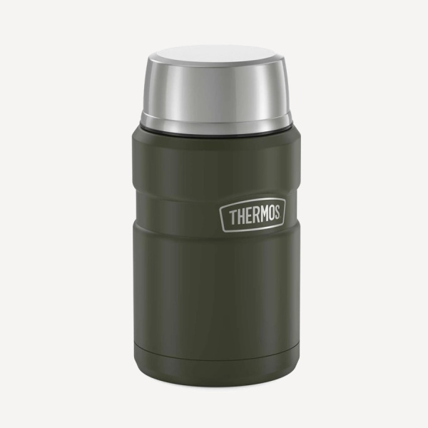 Термос THERMOS SK3021 AG (Army Green) с ложкой +14h/-24h 0,71л (хаки)